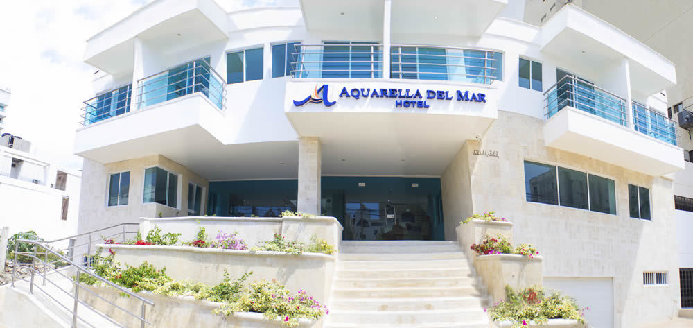 Hotel Aquarella del Mar Santa Marta  Esterno foto